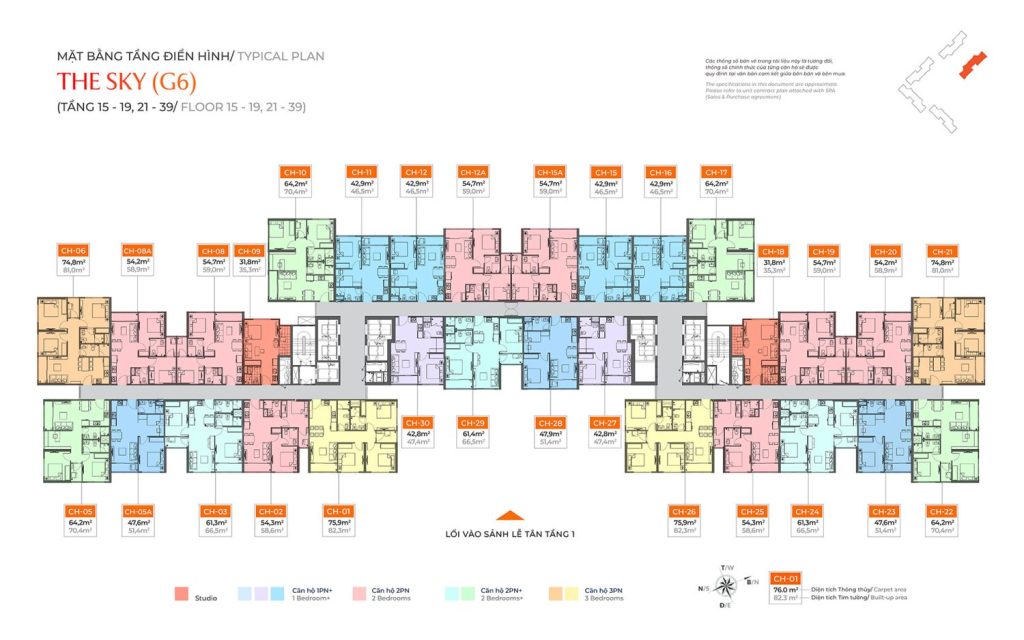 mat bang tang 15 19 21 39 toa g6 imperia smart city the sola park