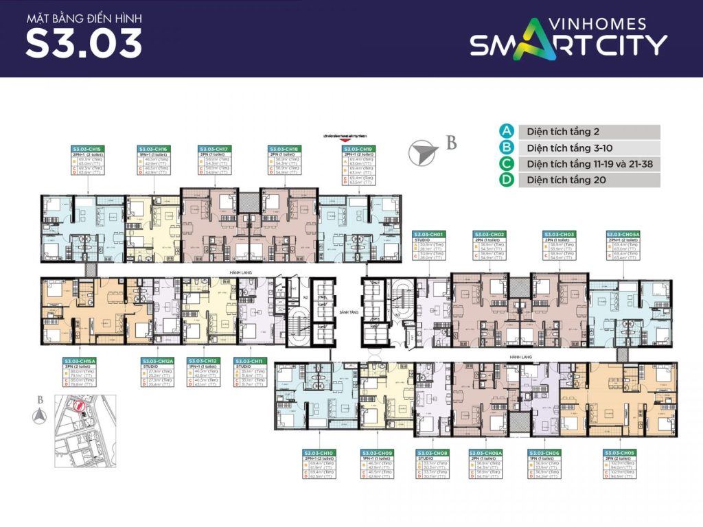 mat bang toa s303 vinhomes smart city