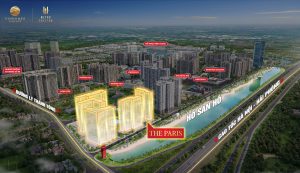 vi tri phan khu the paris vinhomes ocean park