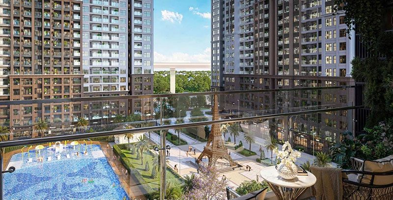view noi khu tu can ho pr1 vinhomes ocean park view-noi-khu-tu-can-ho-pr1-the-paris-vinhomes-ocean-park