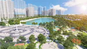cong vien trung tam vinhomes smart city 1