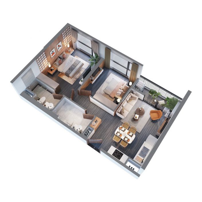 mat bang can ho 2pn r101 vinhomes ocean park
