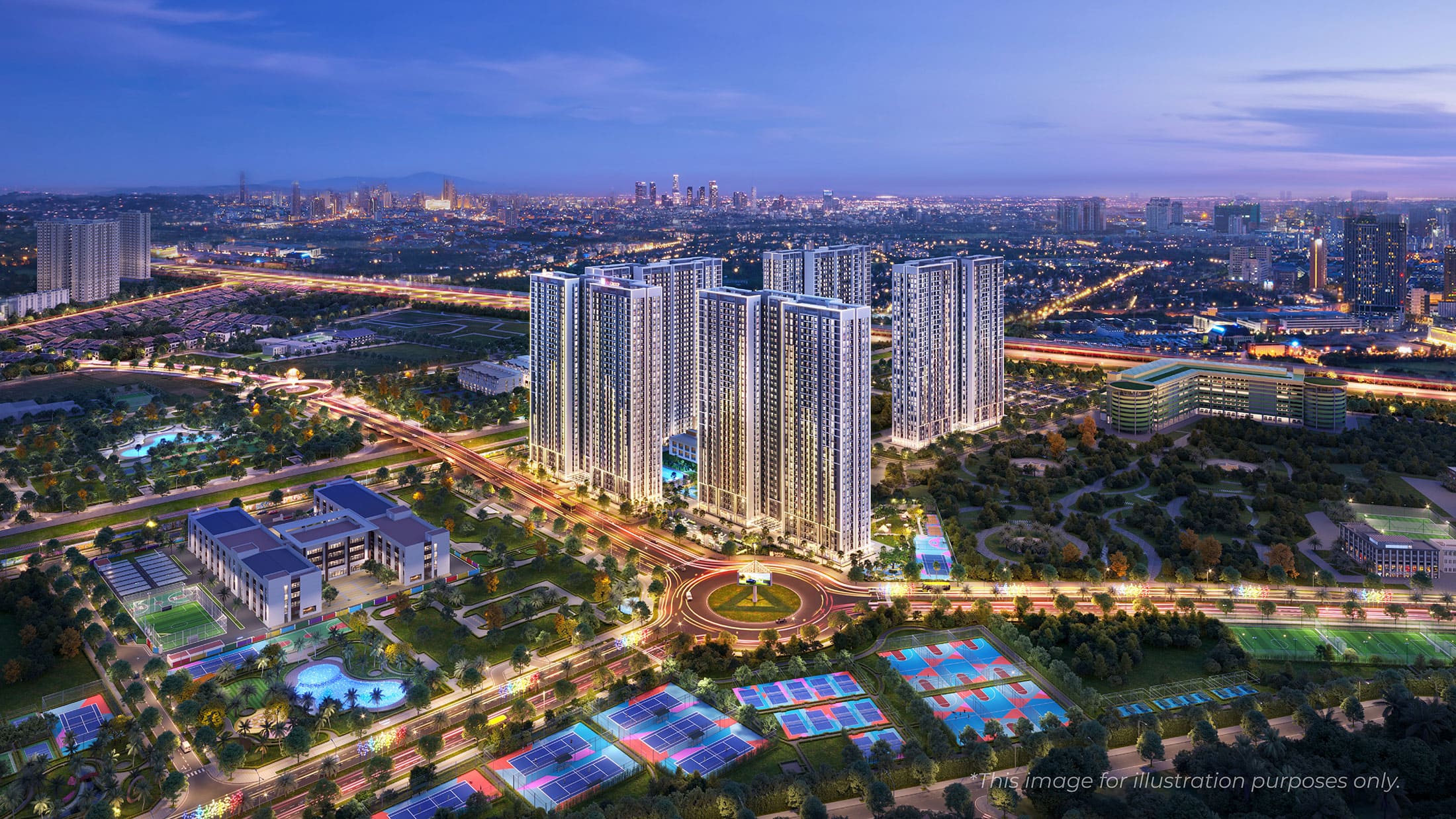 the sola park phoi-canh-du-an-the-sola-park-vinhomes-smart-city