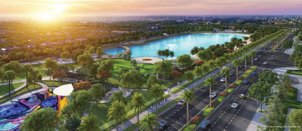 cong vien trung tam vinhomes smart city