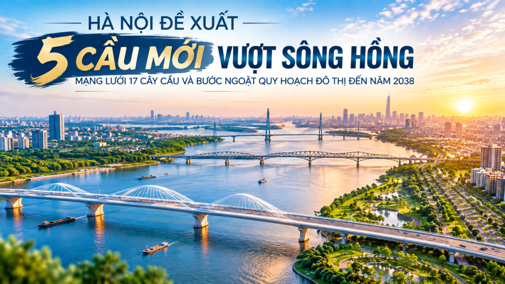ha noi de xuat 5 cau qua song hong